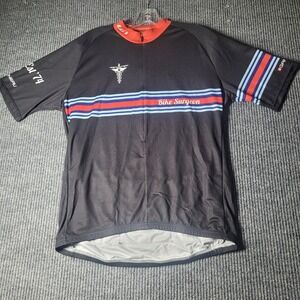 Louis Garneau Bike Surgeon Ride A Bike Cycling Jersey Size XL